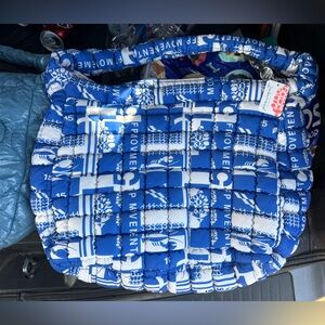 Blue Patterned Women's Bag

PRICE FOR BOTH OF THEM,brand new with tags.